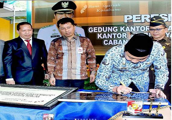<p>Peresmian Kantor Pusat PT. BPRS Kotabumi di Jl. Soekarno Hatta No. 181 Kotabumi Lampung Utara</p>